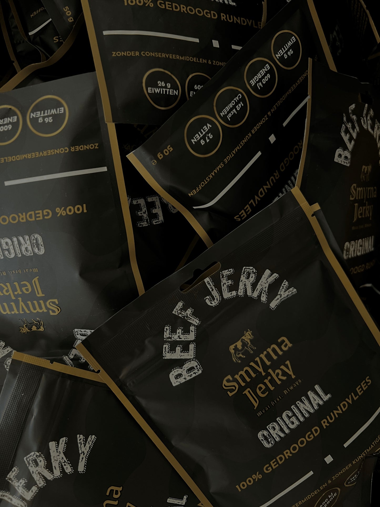 Beef Jerky Original – 100% Beef – High in Protein – Protein Snack – 50g